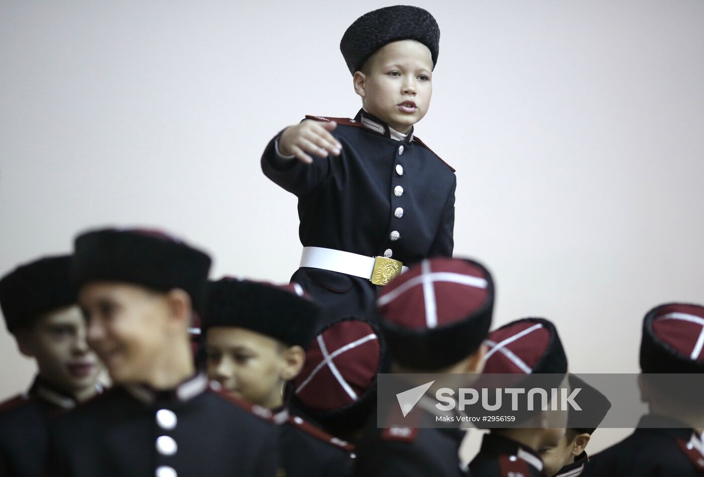 Opening the first Cossack grade in Crimea
