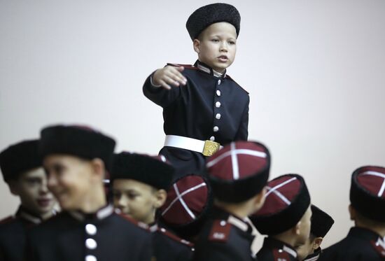 Opening the first Cossack grade in Crimea