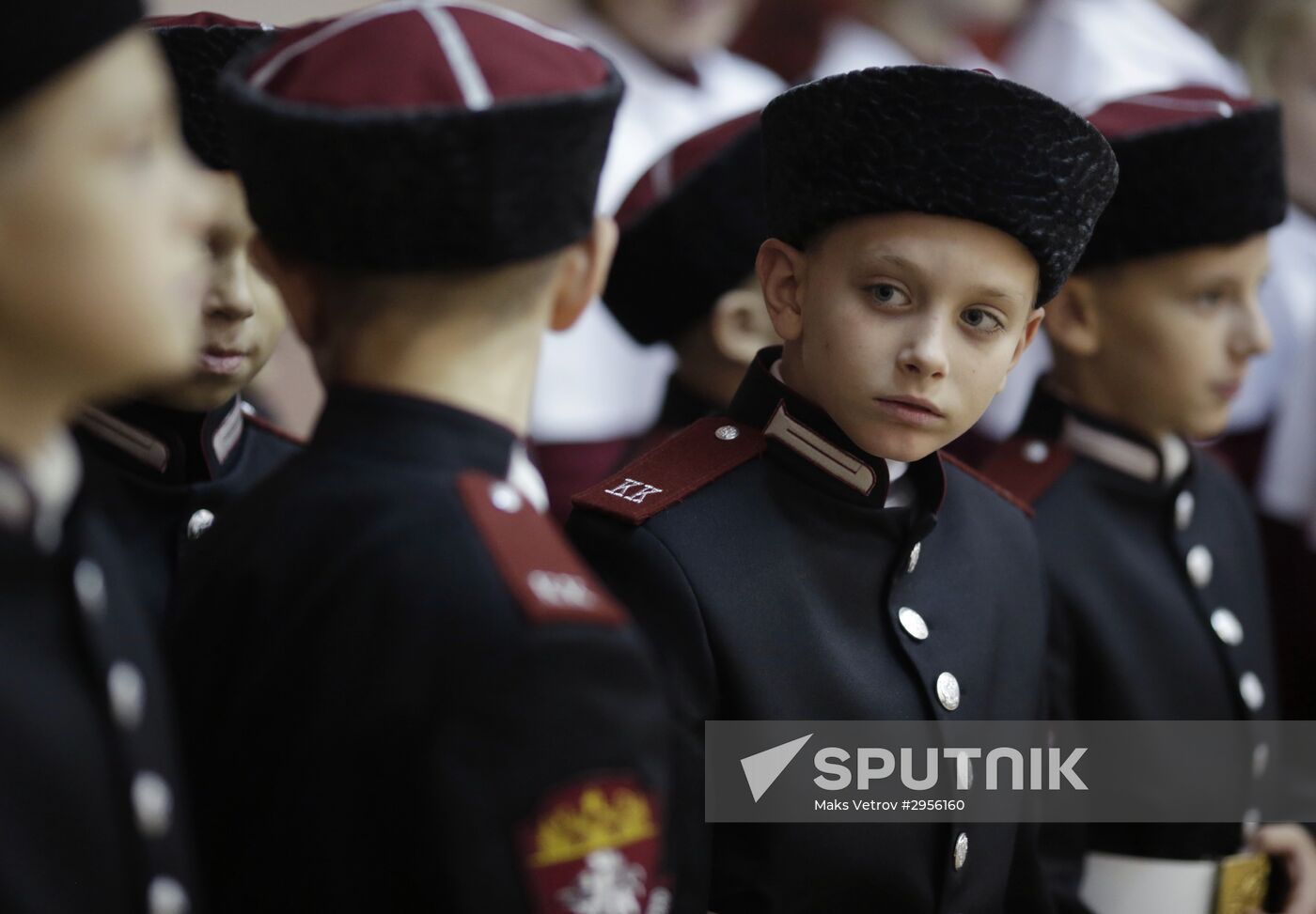 Opening the first Cossack grade in Crimea