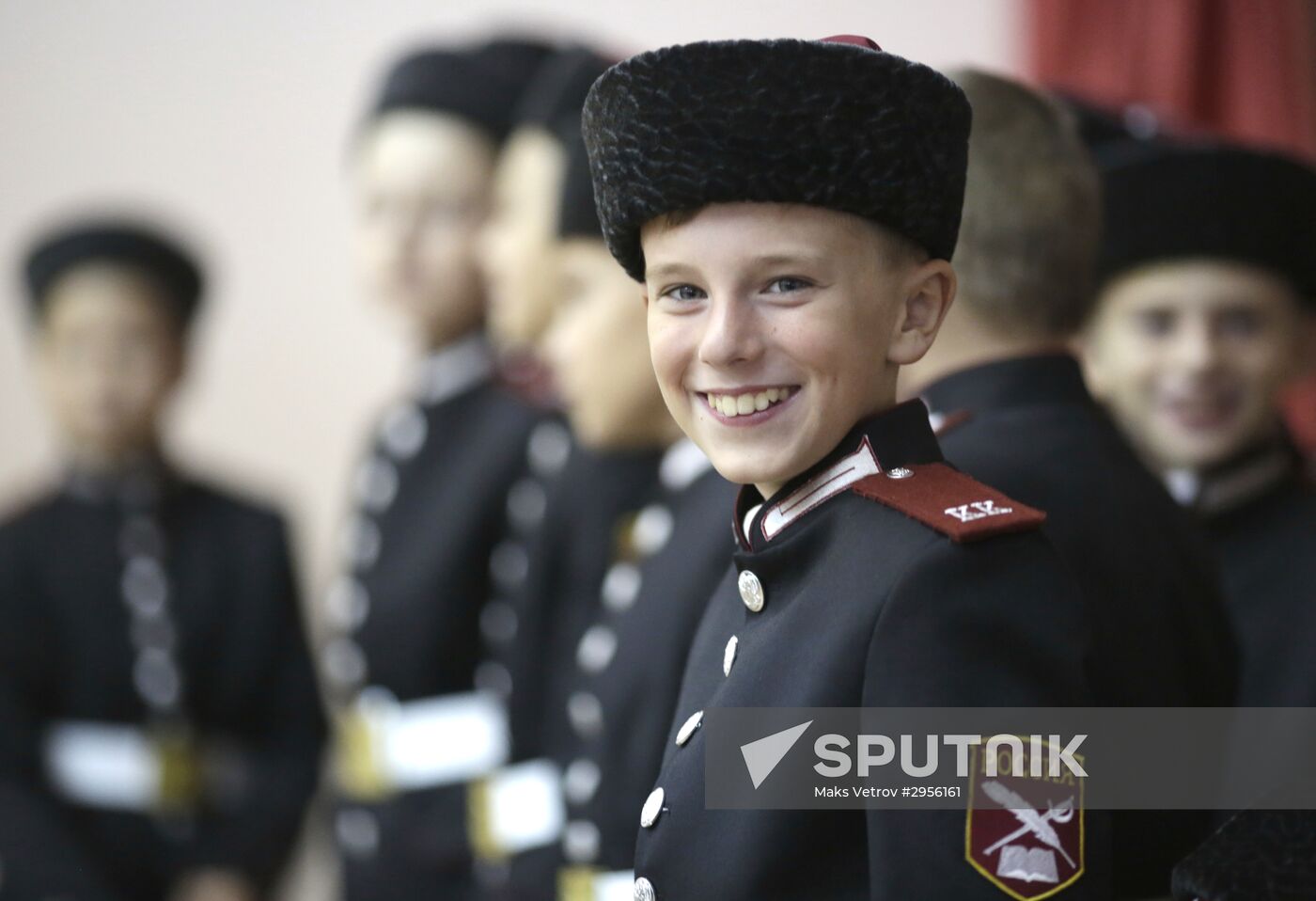 Opening the first Cossack grade in Crimea