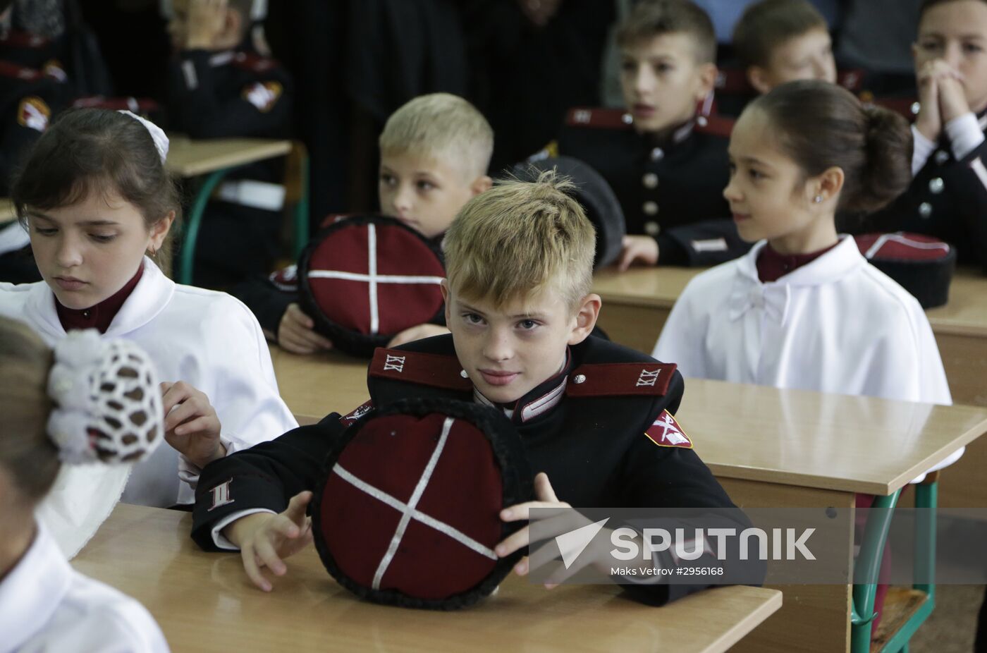Opening the first Cossack grade in Crimea