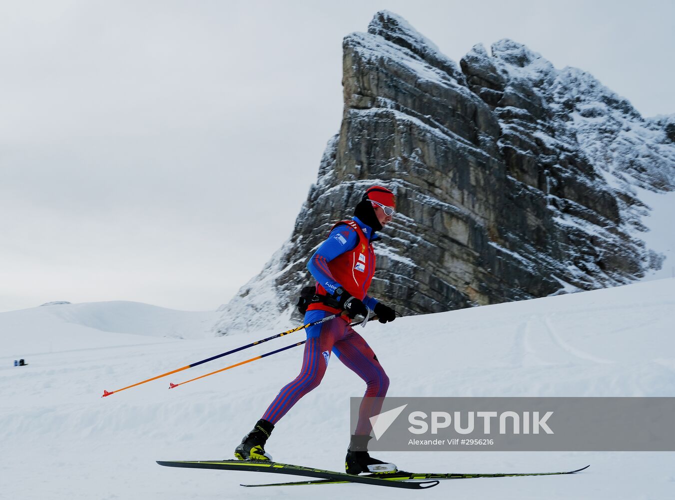 National biathlon team training session