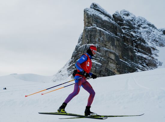 National biathlon team training session