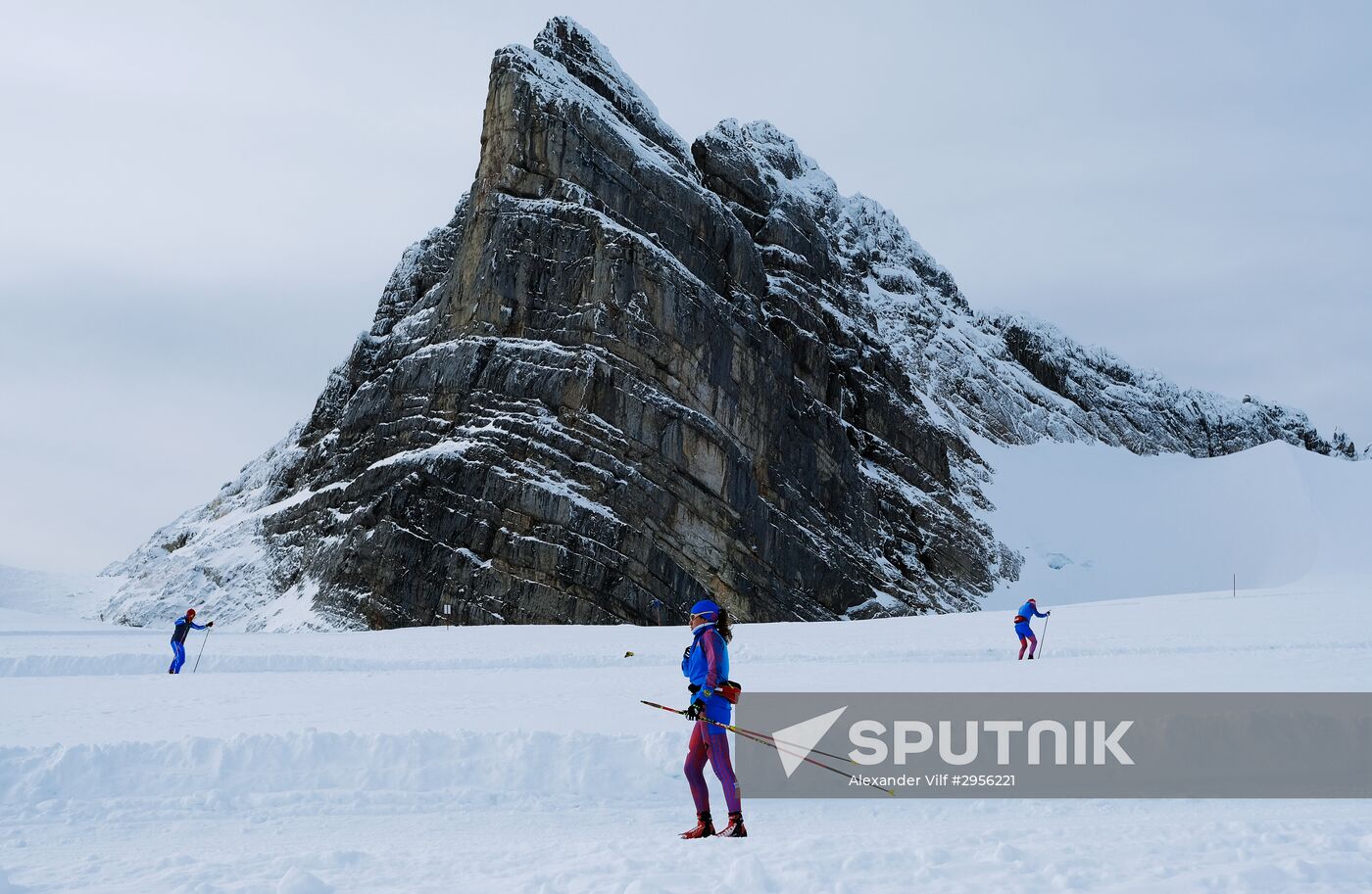 National biathlon team training session