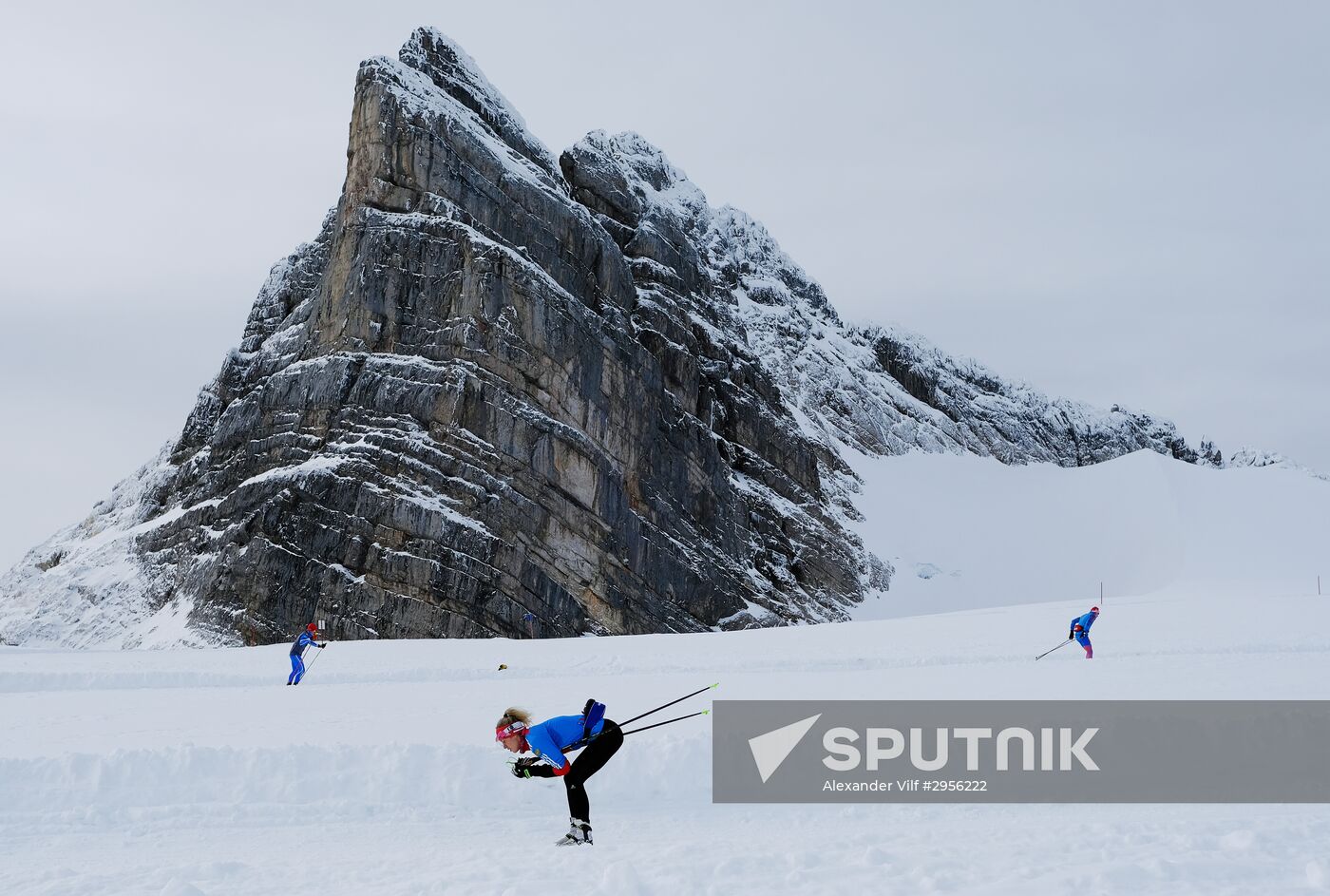 National biathlon team training session