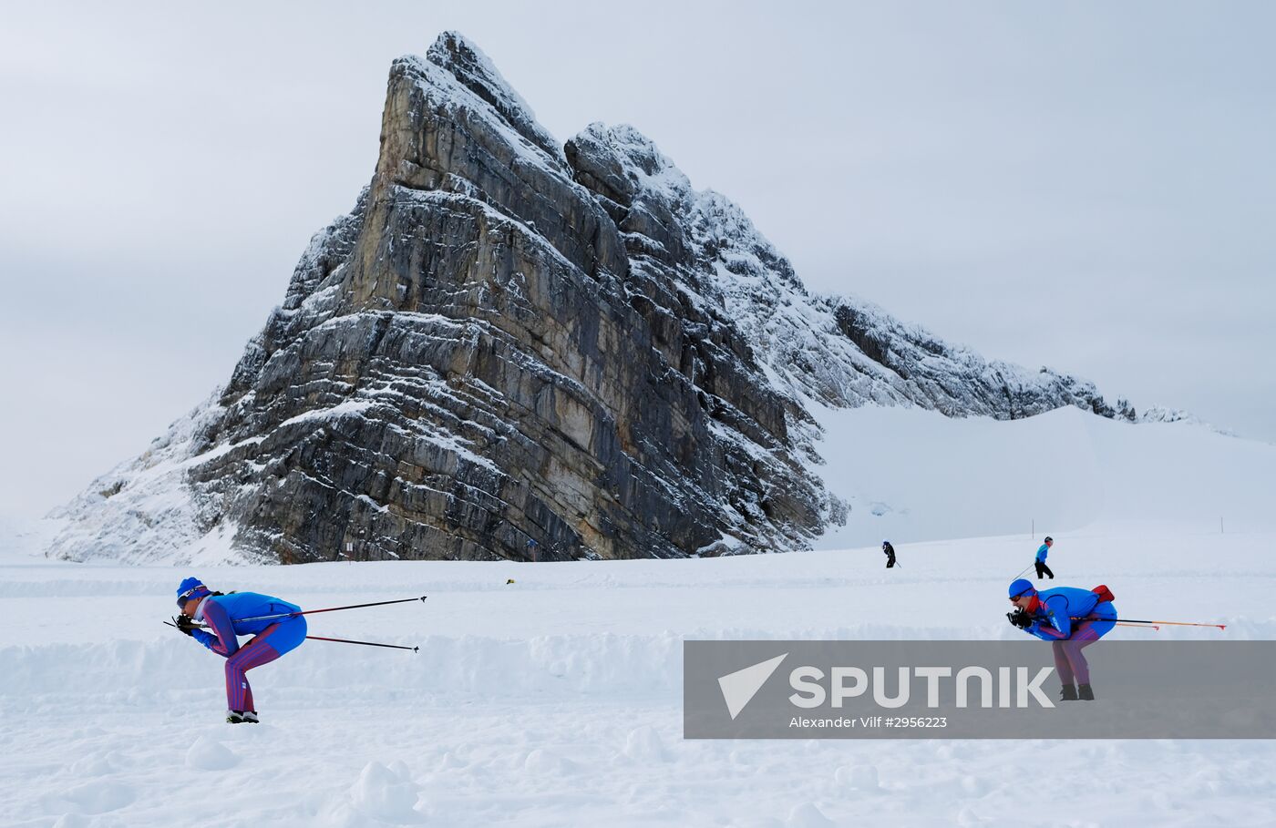 National biathlon team training session