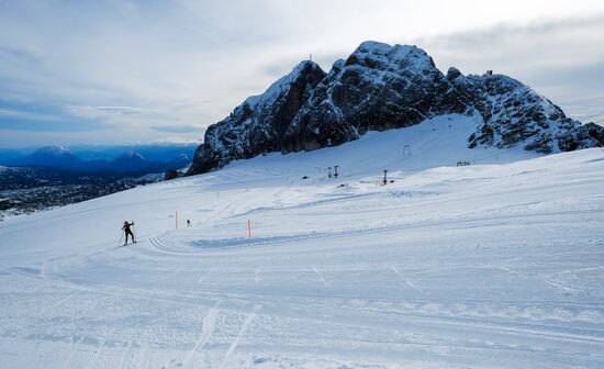 National biathlon team training session