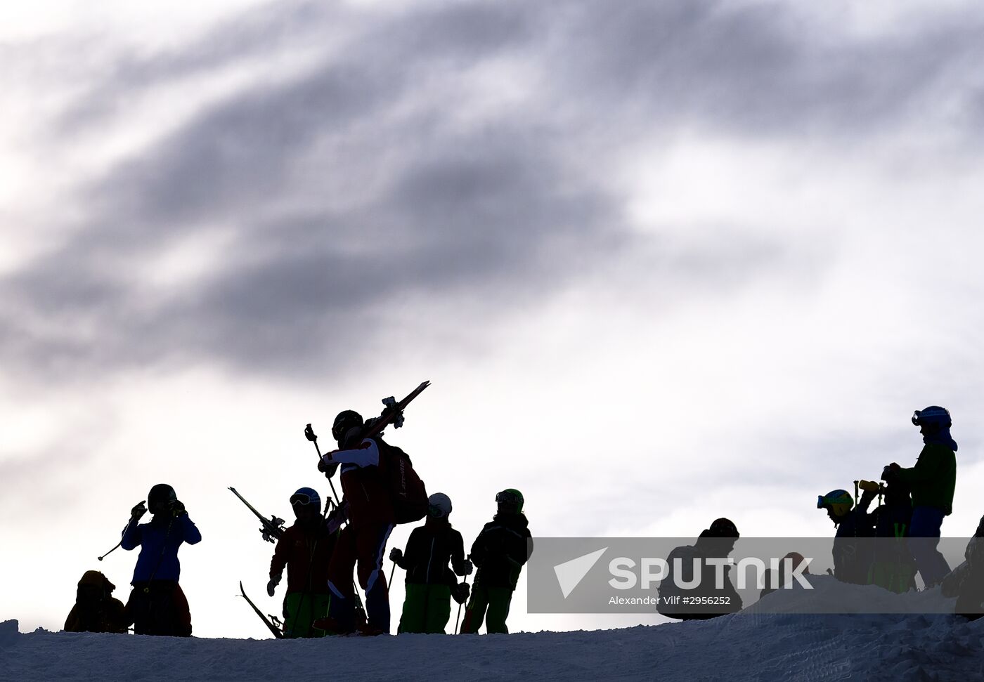 National biathlon team training session