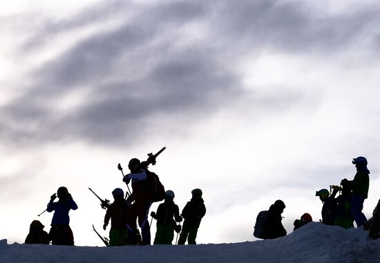 National biathlon team training session