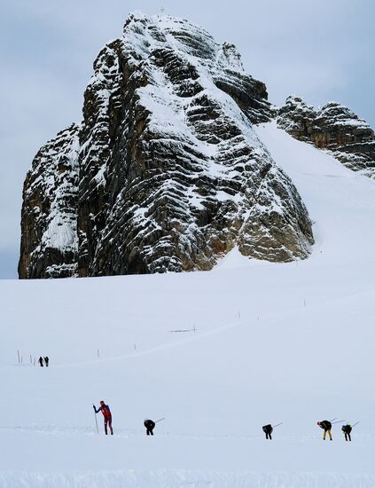 National biathlon team training session