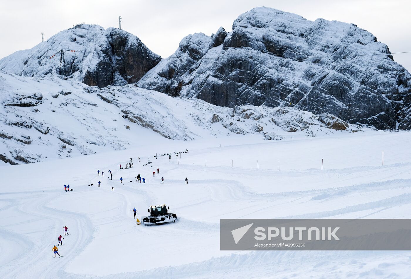 National biathlon team training session