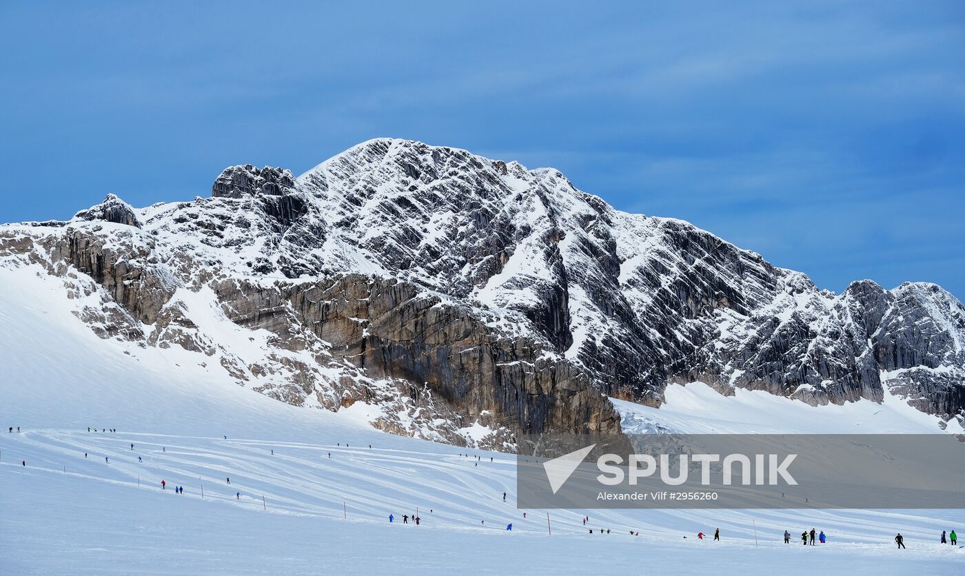 National biathlon team training session
