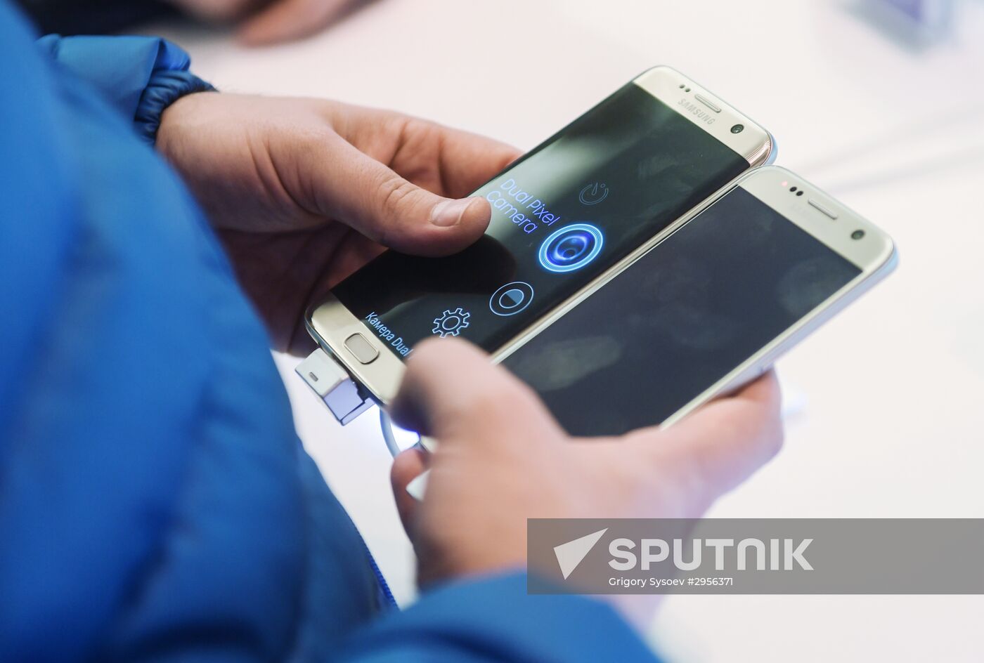 Samsung store on Tverskaya Street, Moscow