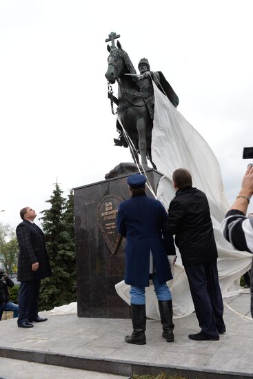 Russia's first monument to Ivan the Terrible unveiled in Oryol