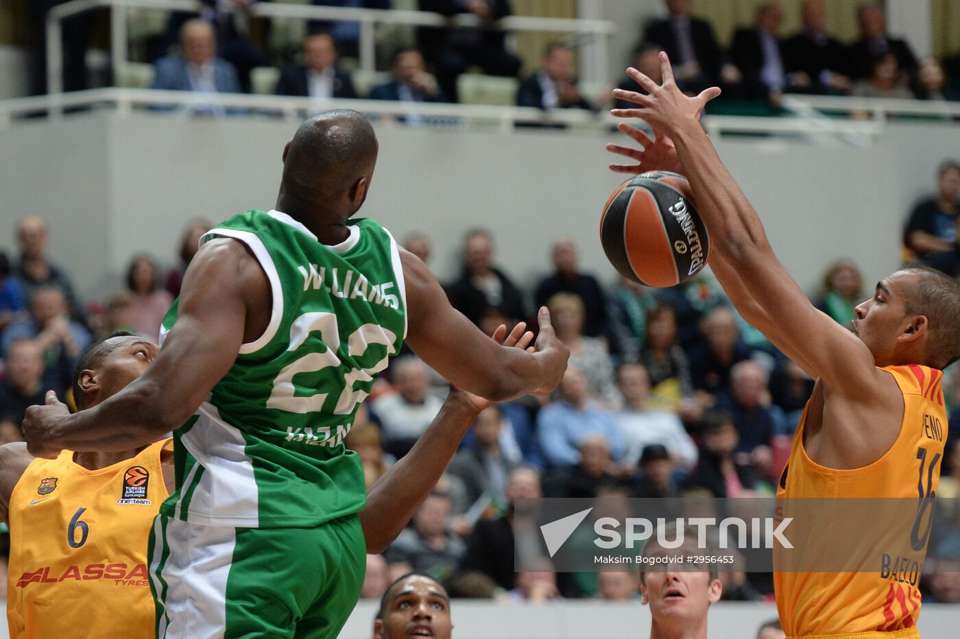 Basketball. Euroleague. Unics vs Barcelona