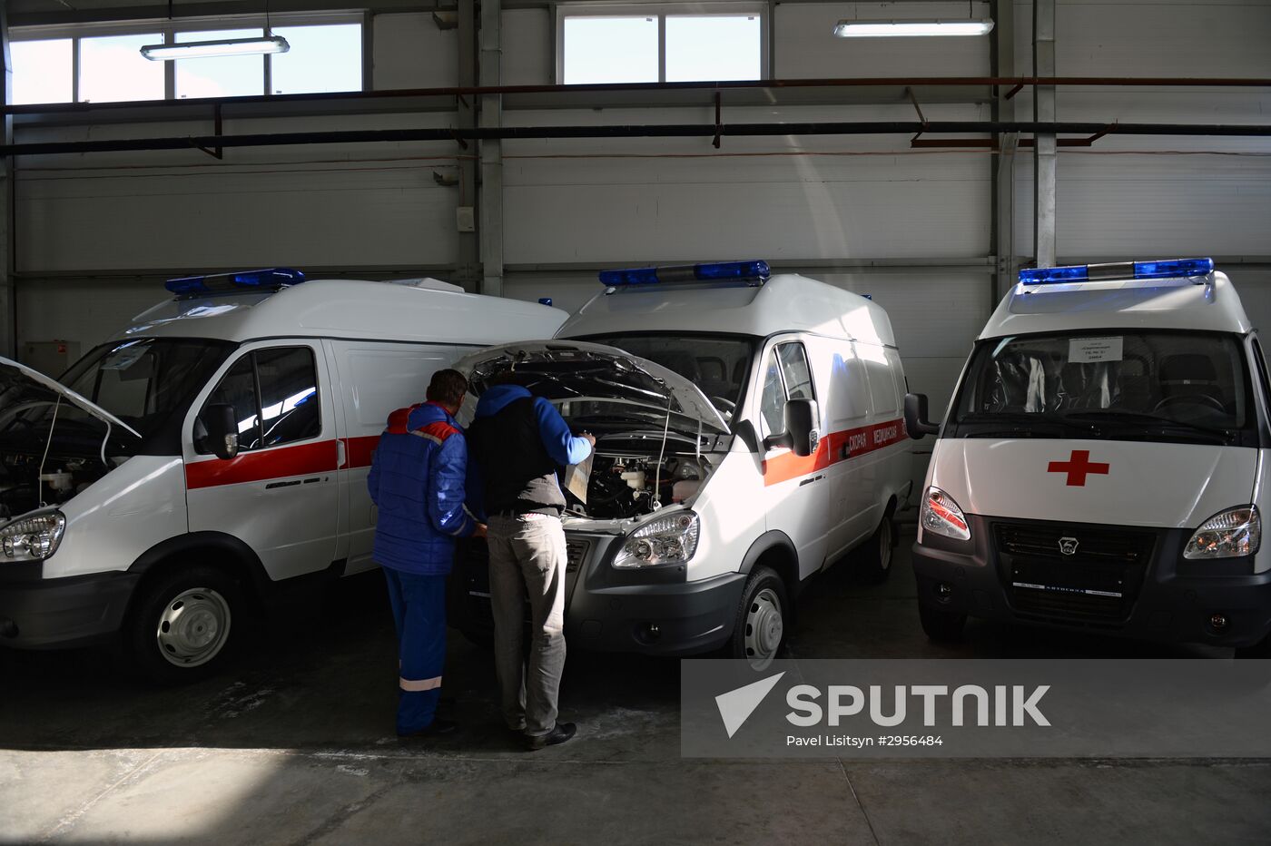 Ambulance vehicles for Sverdlovsk Region