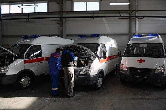 Ambulance vehicles for Sverdlovsk Region
