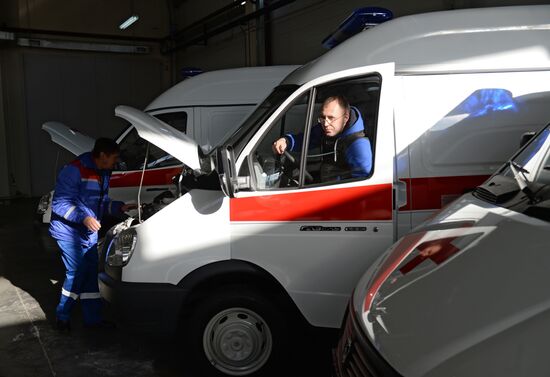 Ambulance vehicles for Sverdlovsk Region
