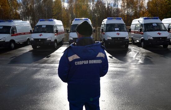 Ambulance vehicles for Sverdlovsk Region