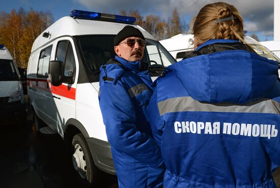 Ambulance vehicles for Sverdlovsk Region