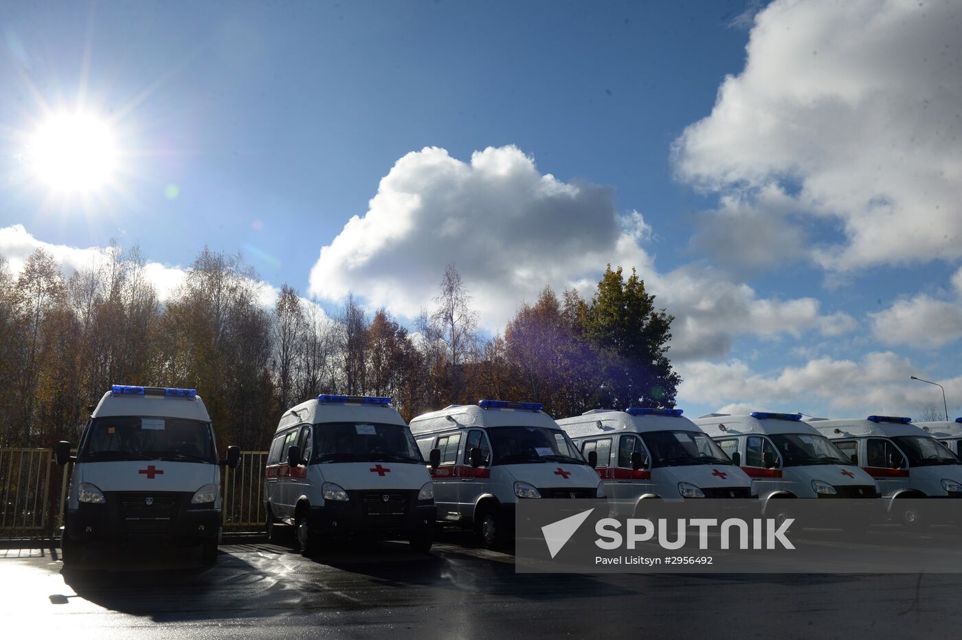 Ambulance vehicles for Sverdlovsk Region