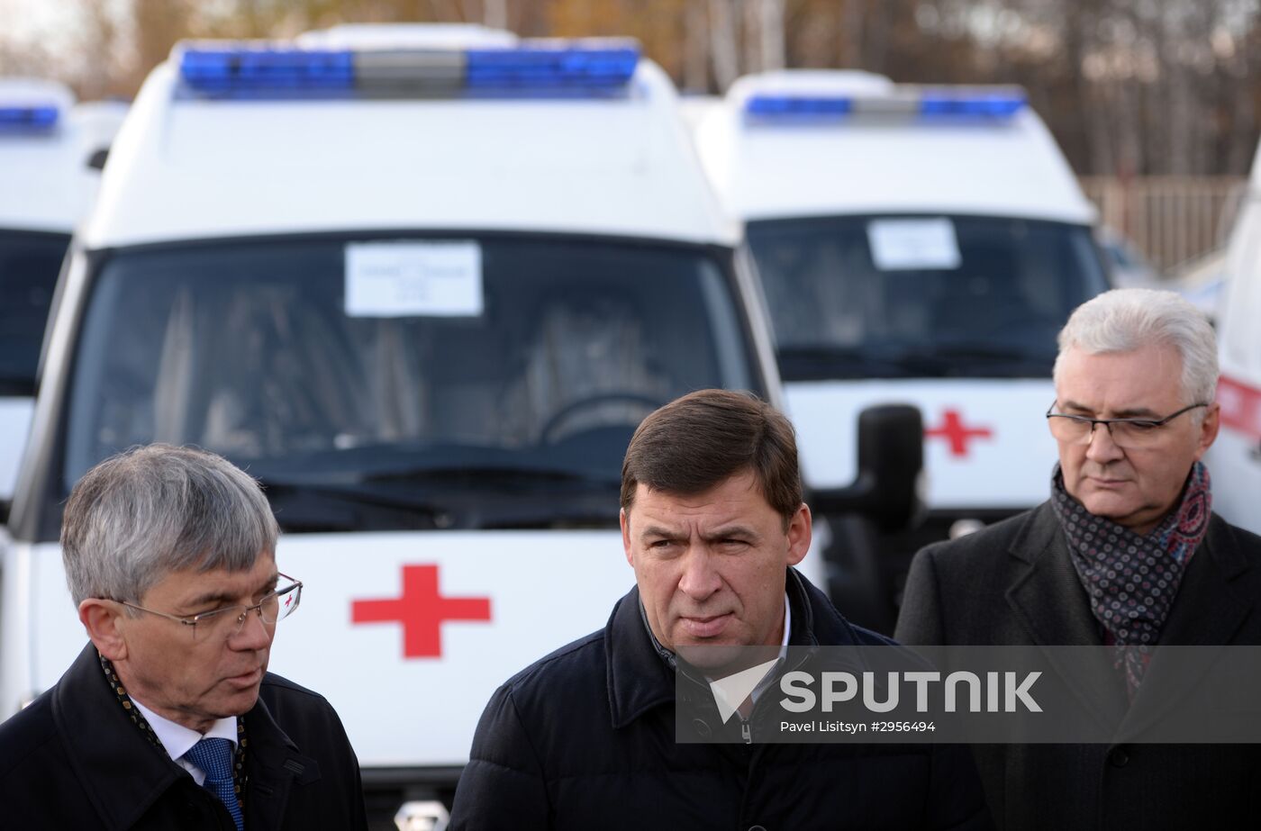 Ambulance vehicles for Sverdlovsk Region