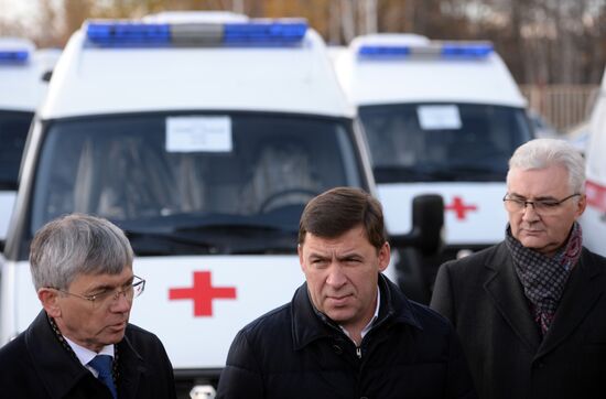 Ambulance vehicles for Sverdlovsk Region