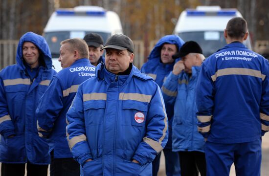 Ambulance vehicles for Sverdlovsk Region