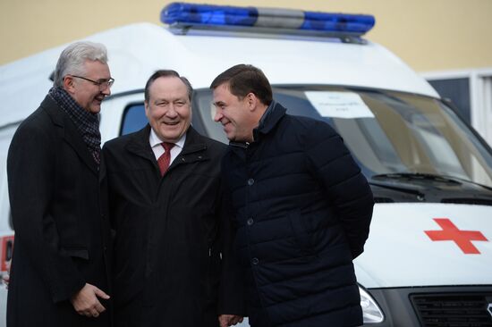 Ambulance vehicles for Sverdlovsk Region