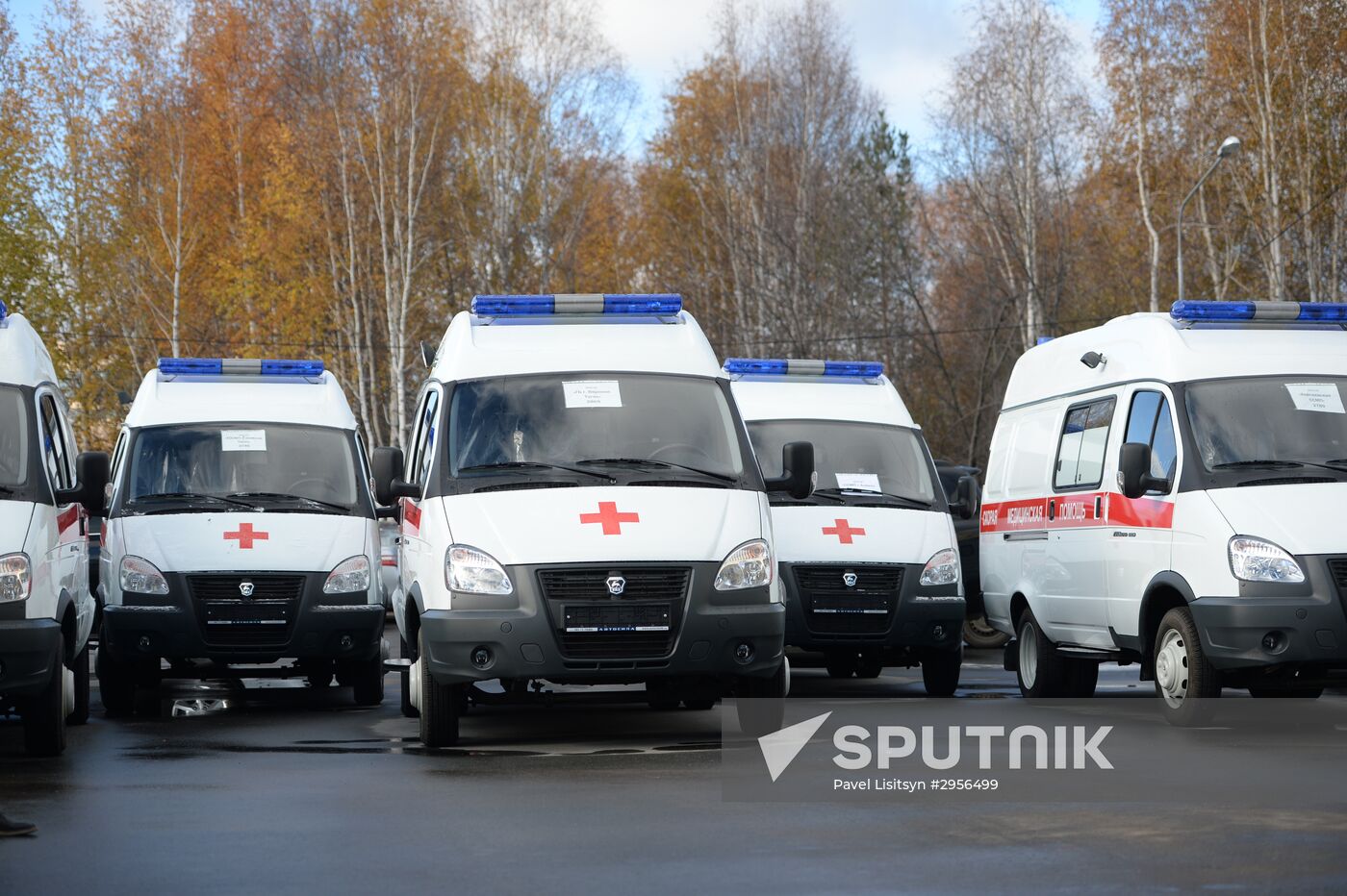 Ambulance vehicles for Sverdlovsk Region
