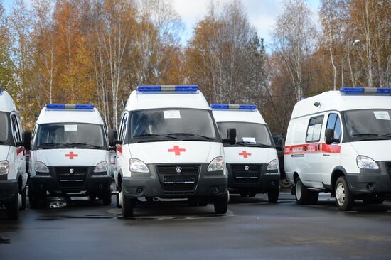 Ambulance vehicles for Sverdlovsk Region