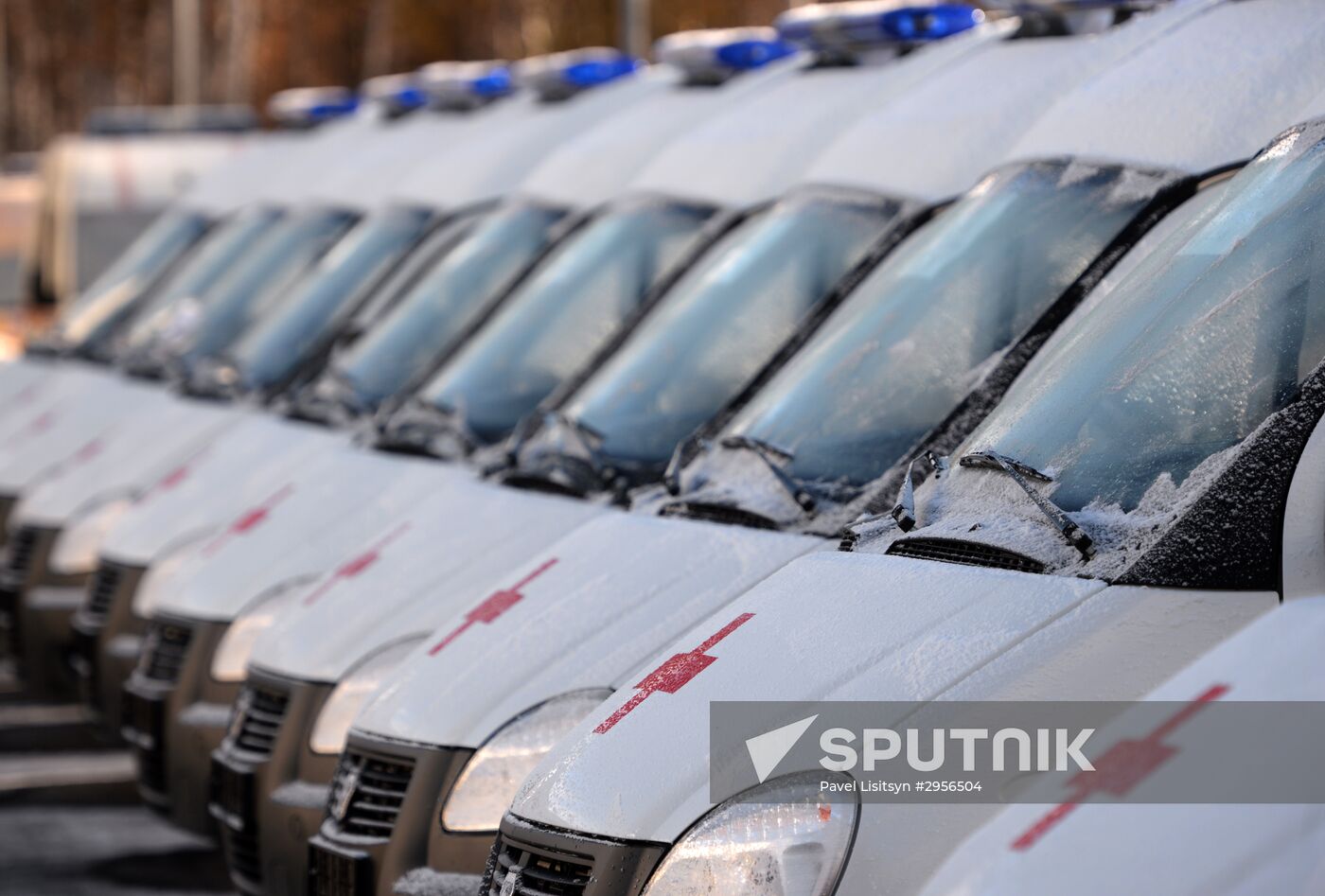 Ambulance vehicles for Sverdlovsk Region