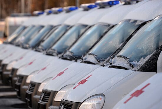 Ambulance vehicles for Sverdlovsk Region