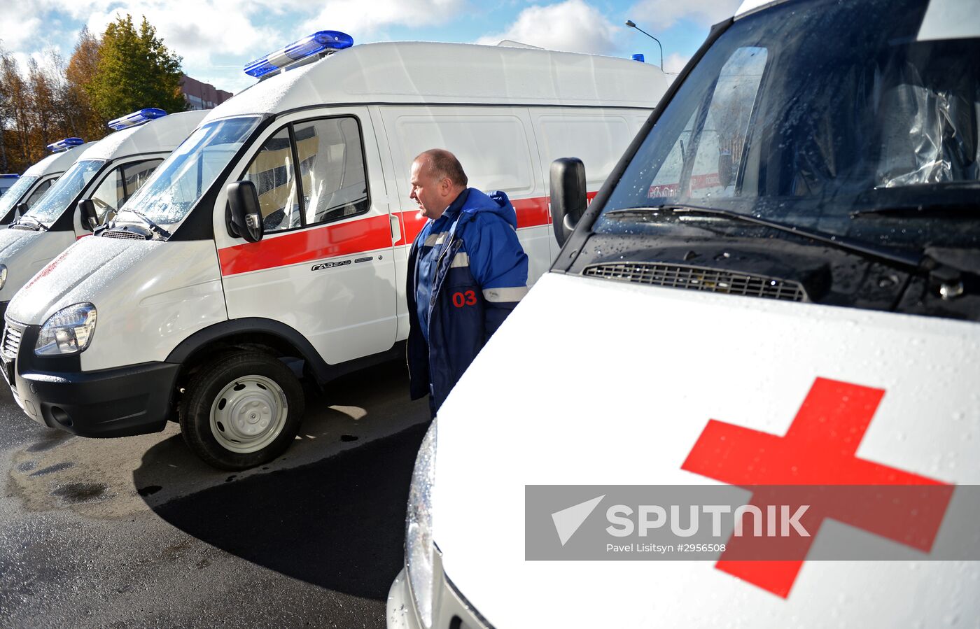 Ambulance vehicles for Sverdlovsk Region