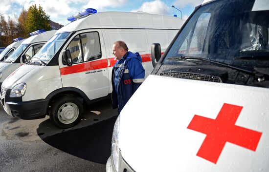 Ambulance vehicles for Sverdlovsk Region
