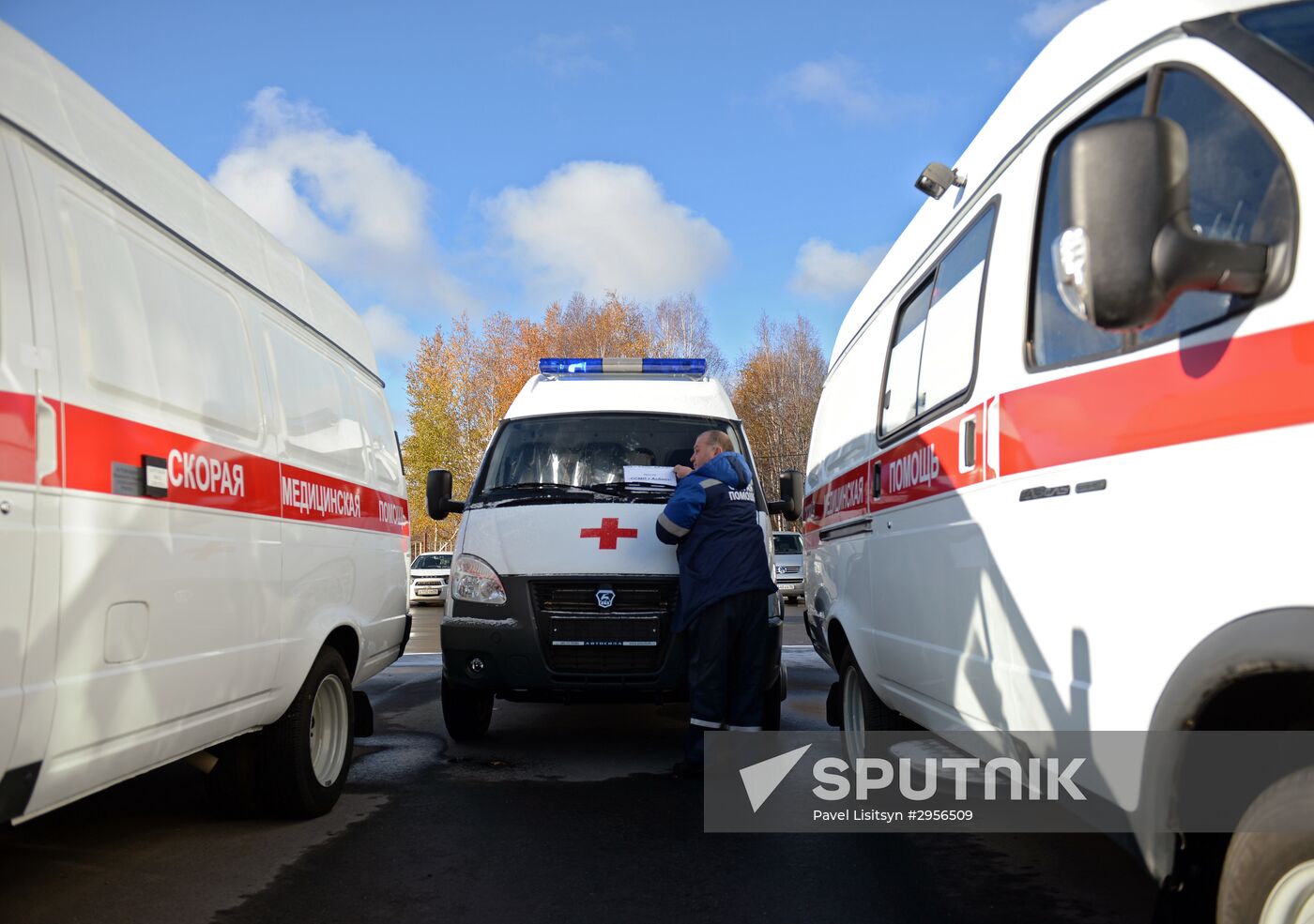 Ambulance vehicles for Sverdlovsk Region