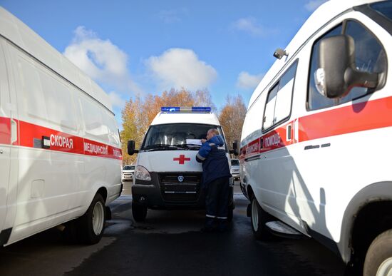 Ambulance vehicles for Sverdlovsk Region