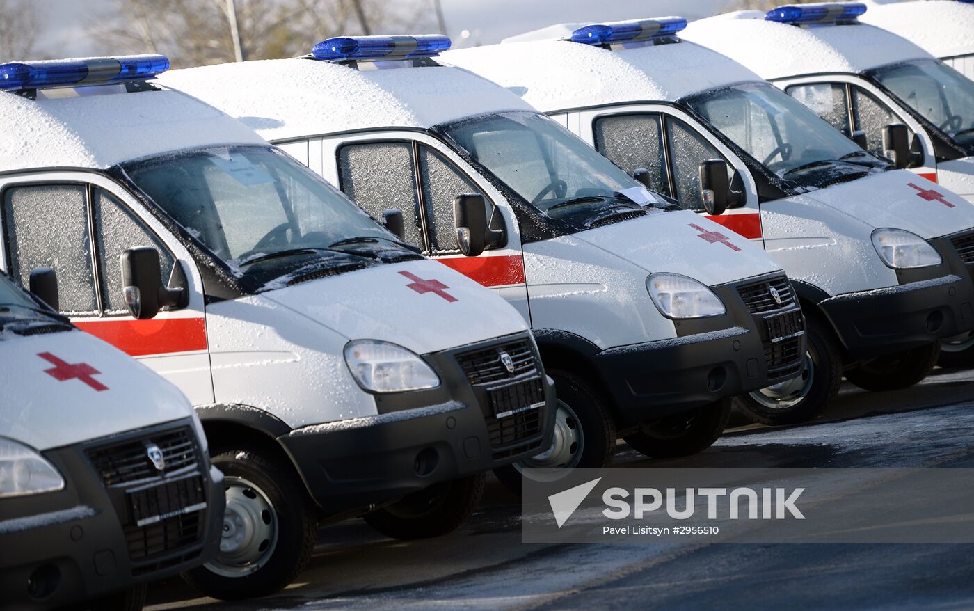 Ambulance vehicles for Sverdlovsk Region