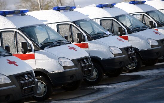 Ambulance vehicles for Sverdlovsk Region