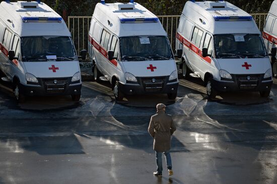 Ambulance vehicles for Sverdlovsk Region