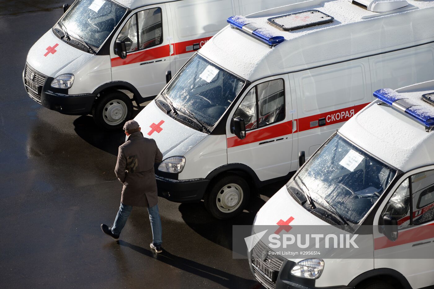 Ambulance vehicles for Sverdlovsk Region