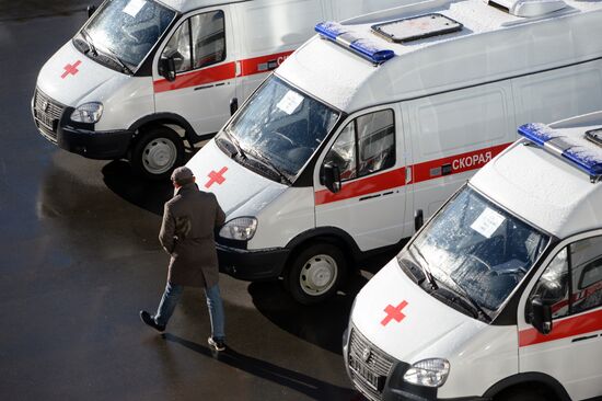 Ambulance vehicles for Sverdlovsk Region