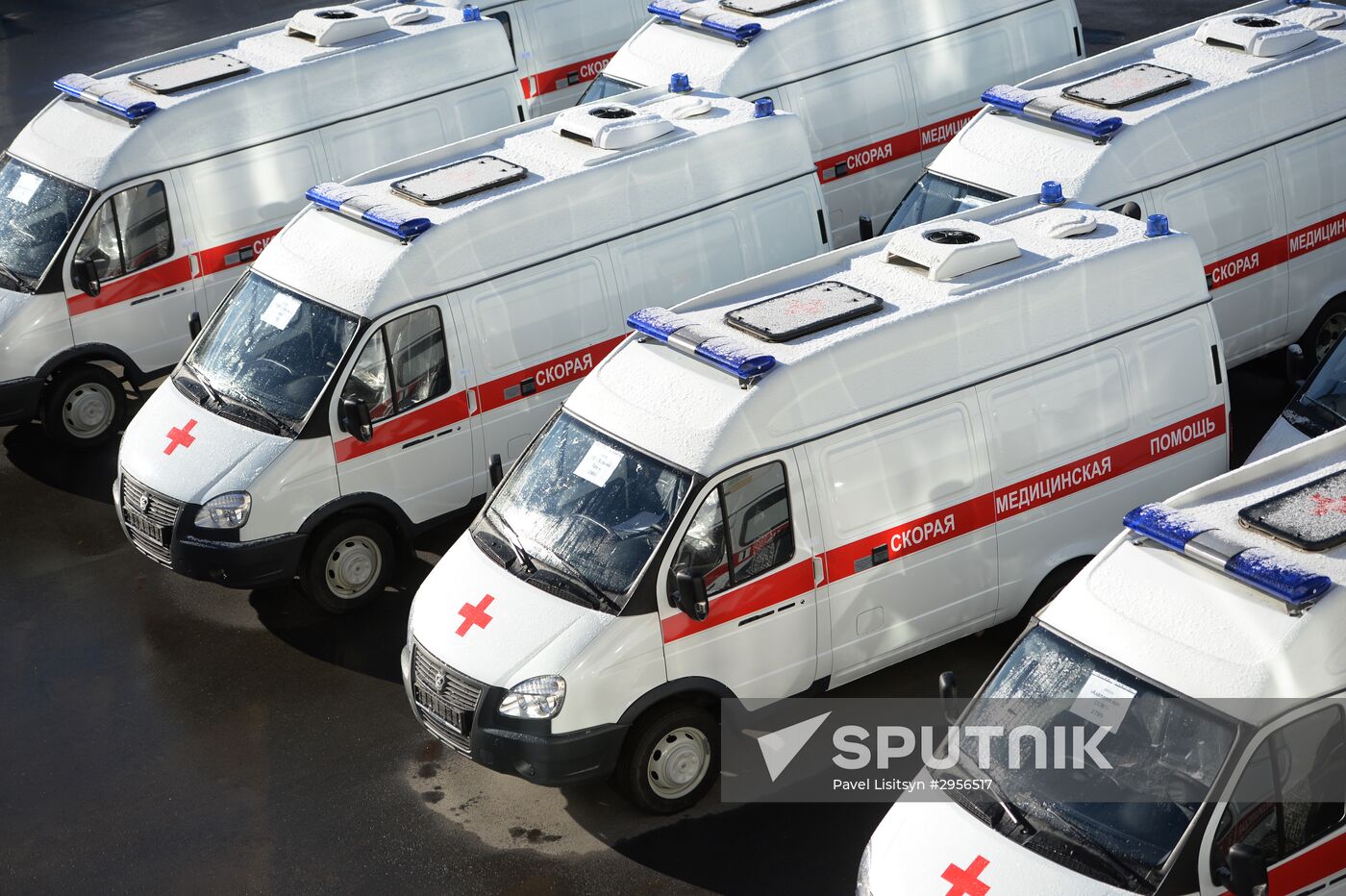 Ambulance vehicles for Sverdlovsk Region