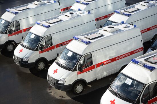 Ambulance vehicles for Sverdlovsk Region