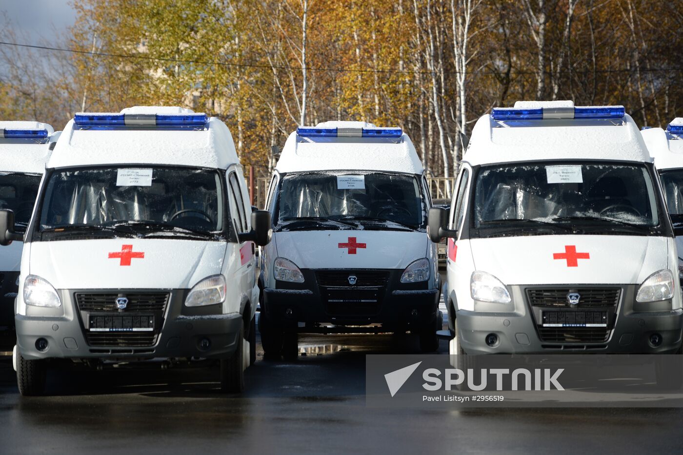 Ambulance vehicles for Sverdlovsk Region