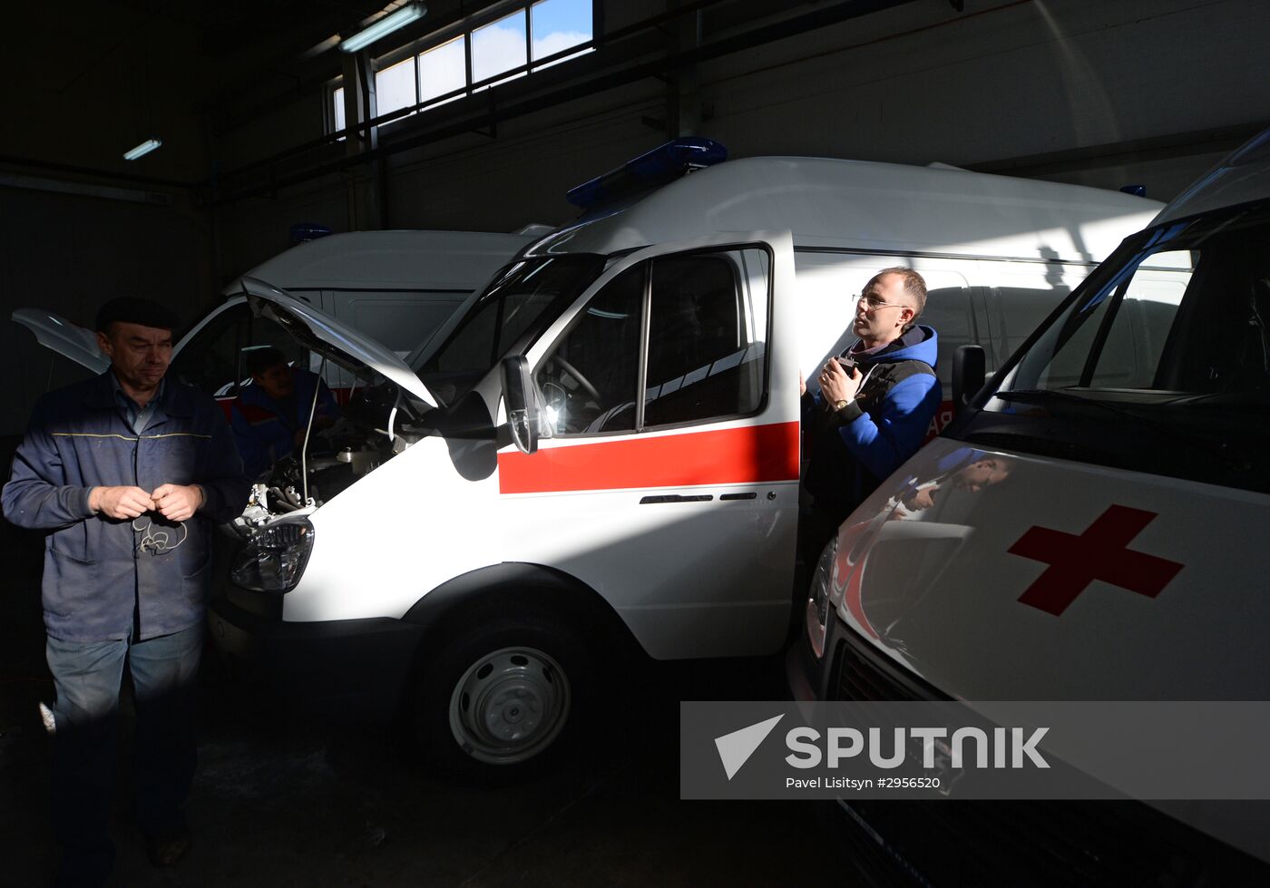 Ambulance vehicles for Sverdlovsk Region
