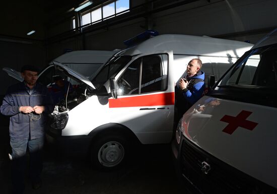 Ambulance vehicles for Sverdlovsk Region
