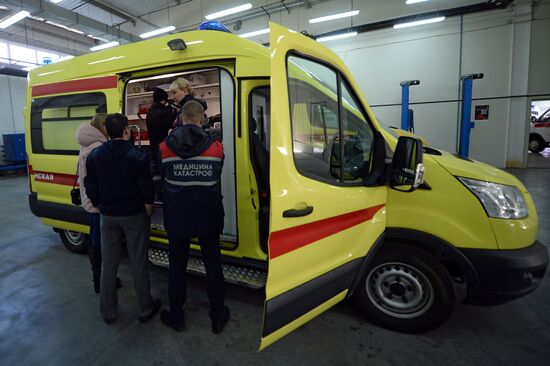 Ambulance vehicles for Sverdlovsk Region
