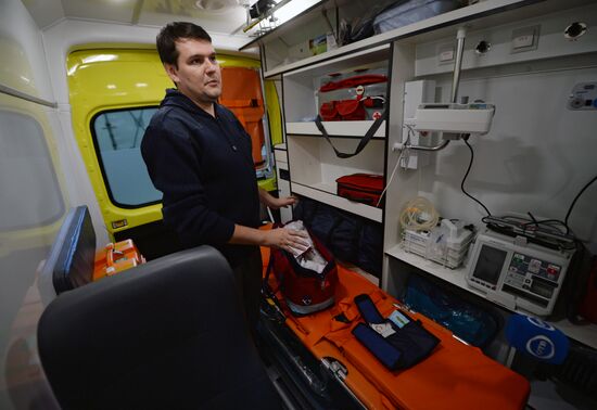 Ambulance vehicles for Sverdlovsk Region