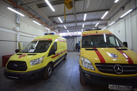 Ambulance vehicles for Sverdlovsk Region